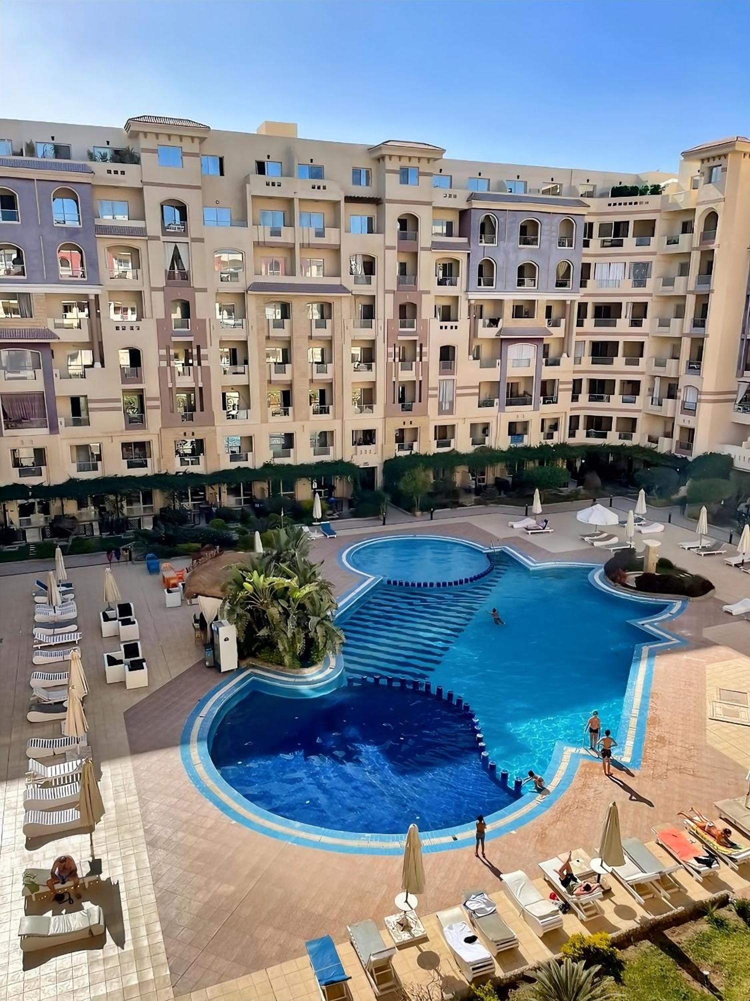 Florenza Blue Sky & Poolview Studio Hurghada Buitenkant foto